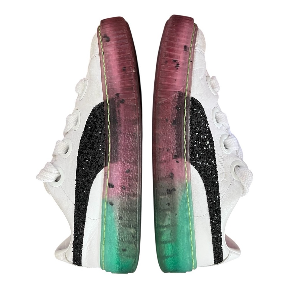 Puma x Sophia Webster Womens Platform Candy Princess White Leather Sneakers 7.5 - Picture 5 of 14